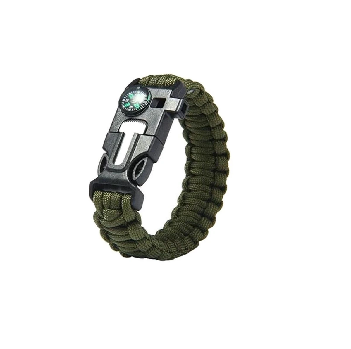 Survival Paracord Armband Met 5 Functies 4 Survival Paracord Armband Met 5 Functies - Afbeelding 2