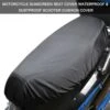 TLVX Scooter Zadelhoes / Waterdichte Zadelhoes / Buddyseat Hoes Waterdicht / Regenhoes / Zithoes Waterproef / Brommer Zadelhoes / Universeel / Maat XL (max. 58cm Breed Bij 88 Cm Lang)