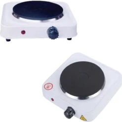 Benson Kookplaat - Enkel - Wit - 1000W -Bol 1200x1197 16