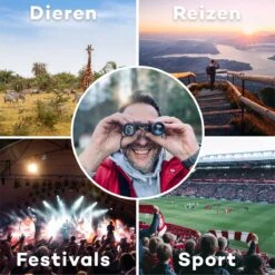 Sajet Verrekijker Voor Volwassene En Kinderen 40x22 - Compact - BaK4 - Met Draagtas, Koord En Microvezeldoek -Bol 1200x1198 20