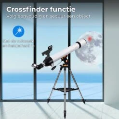 Nuvance - Telescoop - 375x Vergroting - Sterrenkijker Volwassenen / Kinderen - Inclusief Statief En Draagtas - Astronomie En Sterrenkunde - Nachtkijker -Bol 1200x1199 2