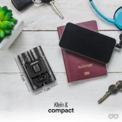 Zoomble® Verrekijker Inclusief Nekkoord En Draagtasje - E-book Vogelspotten - 10x22 - Compact – HD Lens - Waterdicht - Geschikt Voor Vogelaars, Jagen, Theater - Volwassene & Kinderen - Verkijker -Bol 1200x1200 1000