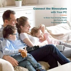 DrPhone V3 HD Digitale Camera Verrekijker Met 2.0 Inch Lcd-scherm - 12X32 – 1080P - Foto Video-Opname – Zwart/Zilver -Bol 1200x1200 1003