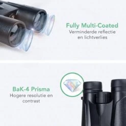 LifeGoods Verrekijker - 10x42 - Inclusief Smartphone Adapter, Lensdoppen, Nekkoord En Draagtas -Bol 1200x1200 1035