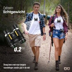 Zoomble® Verrekijker Inclusief Nekkoord En Draagtasje - 20x22 - Compact - Geschikt Voor Vogelaars, Theater, Outdoor & Jagen - Volwassenen & Kinderen - Verkijker -Bol 1200x1200 1065