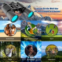 Blazelife 12x50 Verrekijker - Nachtzicht - Waterbestendig - Compacte Set Met Smartphone-adapter, Draagtas, Spiegeldoek - Kerstmis - Kerstfeest - Christmas Gift -Bol 1200x1200 1072