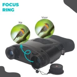 RYCE ® Nachtkijker PRO Met Digitale Camera - TIJDELIJKE ACTIE! - Gratis SD Kaart 8GB - Infrarood - Warmtebeeld - Verrekijker - Nightvision - Richtkijker - 300M -Bol 1200x1200 1091