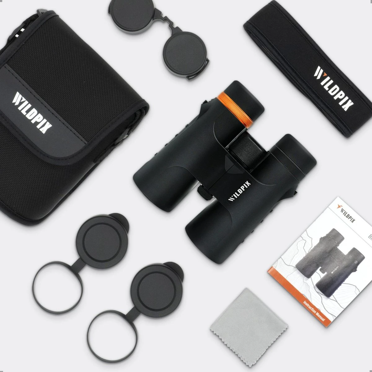 Waterdichte Verrekijker Wildpix XD 10x42 - Compact En Gas Gevuld Voor Volwassenen - Vogelen , Wildlife En Outdoor - Zwart 12 Waterdichte Verrekijker Wildpix XD 10x42 - Compact En Gas Gevuld Voor Volwassenen - Vogelen , Wildlife En Outdoor - Zwart - Afbeelding 10