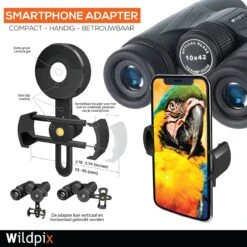 Wildpix EAGLE Verrekijker 10X42 Groen - Complete Kijker Met Draagriem En Draagtasje - Ook Voor Brildragers -Bol 1200x1200 1152