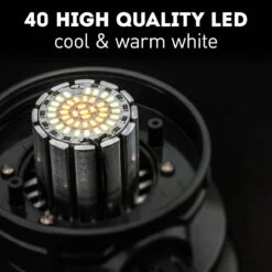 Favour L0944 Retro LED Lantaarn Hoog Vermogen 1300 Lumen, Vintage Design, Tuinlantaarn, Camping Lamp, Stormlantaarn Kleurtemperatuur Instelbaar Warm Wit Tot Koel Wit, Traploos Dimbaar Incl. Kaarslichtstand -Bol 1200x1200 1190