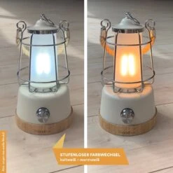 Skandika Kiruna LED-Lamp – Tentlampen – Campinglampen – Buiten Lantaarn – Buitenverlichting – Buiten Lamp - Retro Outdoor Camping Lamp Met Powerbank, Traploos Dimbaar, Draadloos, Oplaadbare Batterij, USB, Warm En Koud Wit, 75h Lichtduur – Groen -Bol 1200x1200 1200