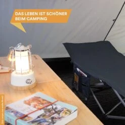 Skandika Kiruna LED-Lamp – Tentlampen – Campinglampen – Buiten Lantaarn – Buitenverlichting – Buiten Lamp - Retro Outdoor Camping Lamp Met Powerbank, Traploos Dimbaar, Draadloos, Oplaadbare Batterij, USB, Warm En Koud Wit, 75h Lichtduur – Groen -Bol 1200x1200 1204