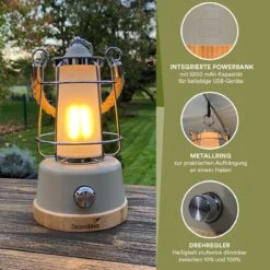 Skandika Kiruna LED-Lamp – Tentlampen – Campinglampen – Buiten Lantaarn – Buitenverlichting – Buiten Lamp - Retro Outdoor Camping Lamp Met Powerbank, Traploos Dimbaar, Draadloos, Oplaadbare Batterij, USB, Warm En Koud Wit, 75h Lichtduur – Beige 18 Skandika Kiruna LED-Lamp – Tentlampen – Campinglampen – Buiten Lantaarn – Buitenverlichting – Buiten Lamp - Retro Outdoor Camping Lamp Met Powerbank, Traploos Dimbaar, Draadloos, Oplaadbare Batterij, USB, Warm En Koud Wit, 75h Lichtduur – Beige -Bol 1200x1200 1211