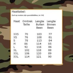 BDU Broek Woodland Camouflage Maat XSmall -Bol 1200x1200 123