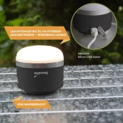 Skandika Campinglamp Tarfala – Tentlampen – Campinglampen – Kampeerlamp – Tentlamp Oplaadbaar, Traploos Dimbaar, Ophanghaak, USB Aansluiting – 3600 MAh Powerbank – Warm Wit, Koel Wit, 110 H Batterij – Tentlamp Buiten – Energieklasse A ++ - Zwart 11 Skandika Campinglamp Tarfala – Tentlampen – Campinglampen – Kampeerlamp – Tentlamp Oplaadbaar, Traploos Dimbaar, Ophanghaak, USB Aansluiting – 3600 MAh Powerbank – Warm Wit, Koel Wit, 110 H Batterij – Tentlamp Buiten – Energieklasse A ++ - Zwart -Bol 1200x1200 1241