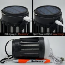 Anti Muggenlamp LED Camping Lamp | Thuis Muggen Vanger Lamp Oplaadbaar | King Mungo -Bol 1200x1200 1247