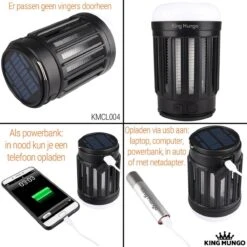 Anti Muggenlamp LED Camping Lamp | Thuis Muggen Vanger Lamp Oplaadbaar | King Mungo -Bol 1200x1200 1248