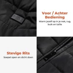 Basila® Elektrische Bodywarmer Met Powerbank - S/M - 11 Heating Zones - Tot 65°C - Thermo Kleding - Heated Vest - Elektrische Kleding - Thermo Vest - Verwarmde Vest - Verwarmde Bodywarmer 16 Basila® Elektrische Bodywarmer Met Powerbank - S/M - 11 Heating Zones - Tot 65°C - Thermo Kleding - Heated Vest - Elektrische Kleding - Thermo Vest - Verwarmde Vest - Verwarmde Bodywarmer -Bol 1200x1200 128