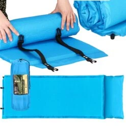 Springos Slaapmat | Zelfopblazend | 186 Cm | Inclusief Hoes & Hoofdkussen | Lichtblauw 28 Springos Slaapmat | Zelfopblazend | 186 Cm | Inclusief Hoes & Hoofdkussen | Lichtblauw -Bol 1200x1200 1325