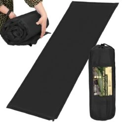 Springos Slaapmat | Zelfopblazend | 180 Cm | Inclusief Hoes | Zwart -Bol 1200x1200 1373