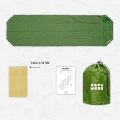 TRVLMORE Slaapmat - Zelfopblazend - 1 Persoons - Ingebouwde Pomp En Kussen - Groen -Bol 1200x1200 1379