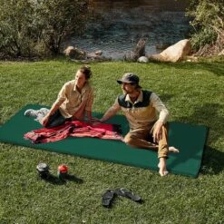 HikeMeister- Slaapmat - 200x 66 X 10 Cm - Zelfopblazend - 1 Persoons - Groen