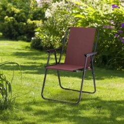 Relaxdays Campingstoel Inklapbaar Set Van 2 - Klapstoel 100 Kg - Visstoel Met Armleuningen - Grijs -Bol 1200x1200 151