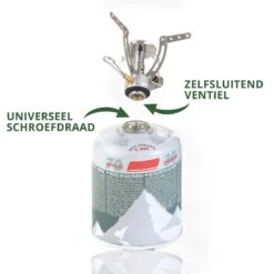 MacGyver Gasbrander Mini RVS - Camping Kookstel - Kookbrander - 10 Cm - Elektronische Ontsteking -Bol 1200x1200 1518