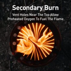 Solo Stove Lite Draagbare Kooktoestel. Geen Vloeibare Brandstof Nodig. Krachtige Efficiënte Houtverbranding En Weinig Rook. Voor 1-2 Personen, 304 Roestvrijstaal, Compact ⌀ 10,8 Cm, Hoogte 14,5 Cm, 255g. -Bol 1200x1200 1527