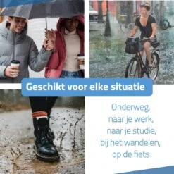 GOAT Outdoor® Stormparaplu - Paraplu - Opvouwbaar - Windproof Tot 100kmp/u - ⌀ 105 Cm - Paraplu - Zwart -Bol 1200x1200 1683