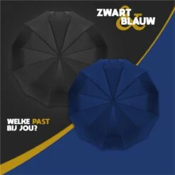 Stormparaplu Opvouwbaar - Paraplu - Automatische Stormparaplu - Tot 110km P/u Windproof - 12 Ribben 13 Stormparaplu Opvouwbaar - Paraplu - Automatische Stormparaplu - Tot 110km P/u Windproof - 12 Ribben -Bol 1200x1200 1703