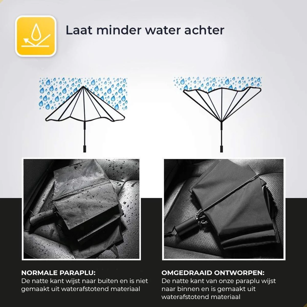 NovaQ Storm Paraplu Opvouwbaar - Paars - Polsband - Automatisch Uitklapbaar - Tot 100p/u Windproof - 110cm - 12 Panelen 11 NovaQ Storm Paraplu Opvouwbaar - Paars - Polsband - Automatisch Uitklapbaar - Tot 100p/u Windproof - 110cm - 12 Panelen - Afbeelding 9