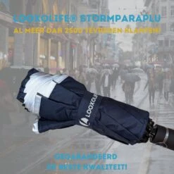 Stormparaplu - Paraplu - Opvouwbaar - Reflecterend - Automatisch Omgekeerd Uitklapsysteem - Windbestendig Tot 140 Km/h - Incl. Luxe Beschermhoes 17 Stormparaplu - Paraplu - Opvouwbaar - Reflecterend - Automatisch Omgekeerd Uitklapsysteem - Windbestendig Tot 140 Km/h - Incl. Luxe Beschermhoes -Bol 1200x1200 1737