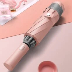 Tamarow™ Automatische Opvouwbare Paraplu - Omgekeerd Design - Windproof - Lichtgewicht - Reflectie - Omgekeerd Design - Roze 9 Tamarow™ Automatische Opvouwbare Paraplu - Omgekeerd Design - Windproof - Lichtgewicht - Reflectie - Omgekeerd Design - Roze -Bol 1200x1200 1766