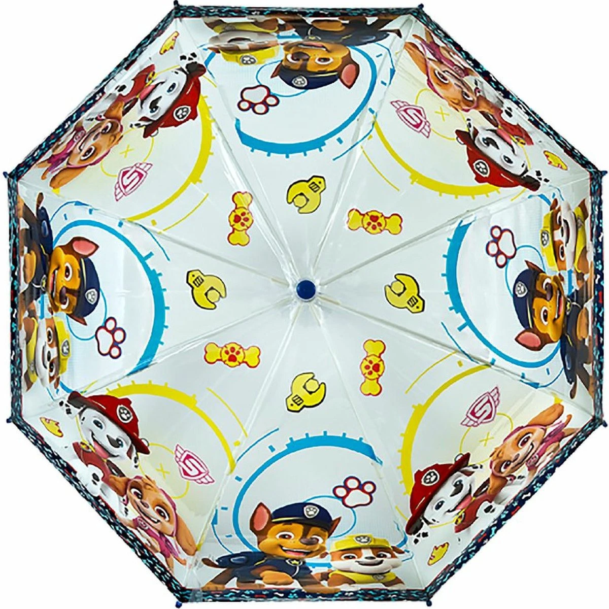 Paw Patrol Kinderparaplu - Blauw - D68 Cm 4 Paw Patrol Kinderparaplu - Blauw - D68 Cm - Afbeelding 2