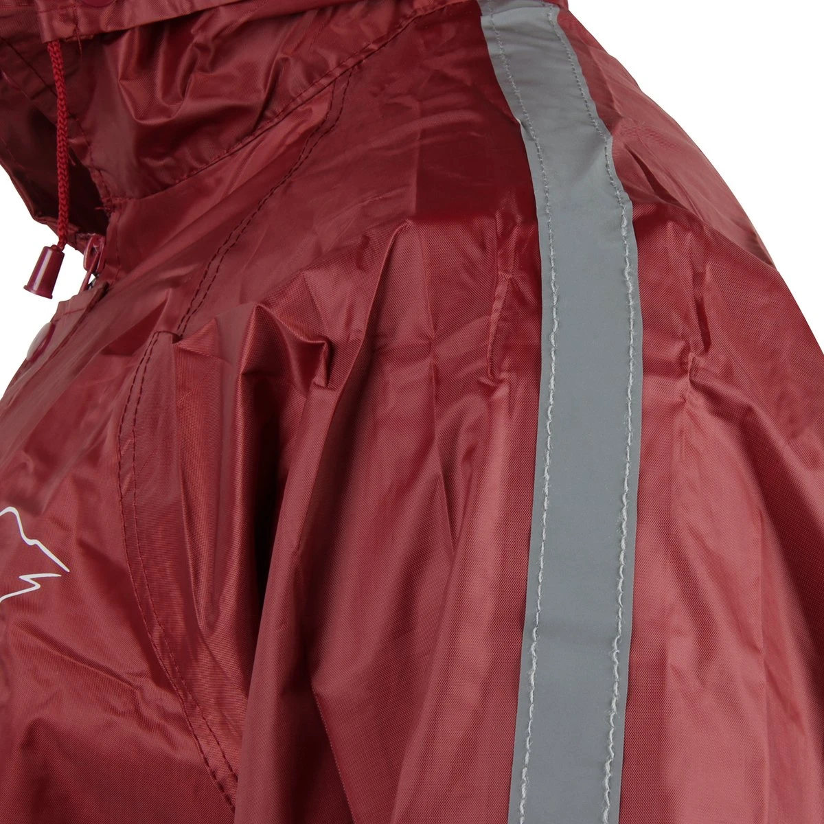 C-Line Regenpak Met Capuchon - Rood - Reflecterend - Nieuw Model - Kinder Maat 134/140 8 C-Line Regenpak Met Capuchon - Rood - Reflecterend - Nieuw Model - Kinder Maat 134/140 - Afbeelding 6