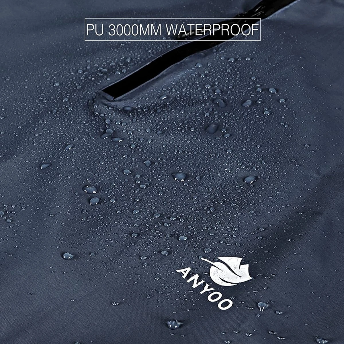 Anyoo Waterdichte Fietsponcho Fiets Regenjas Jas Capes Lichtgewicht Compact Herbruikbaar Voor Jongens Mannen Vrouwen Volwassenen 5 Anyoo Waterdichte Fietsponcho Fiets Regenjas Jas Capes Lichtgewicht Compact Herbruikbaar Voor Jongens Mannen Vrouwen Volwassenen - Afbeelding 3