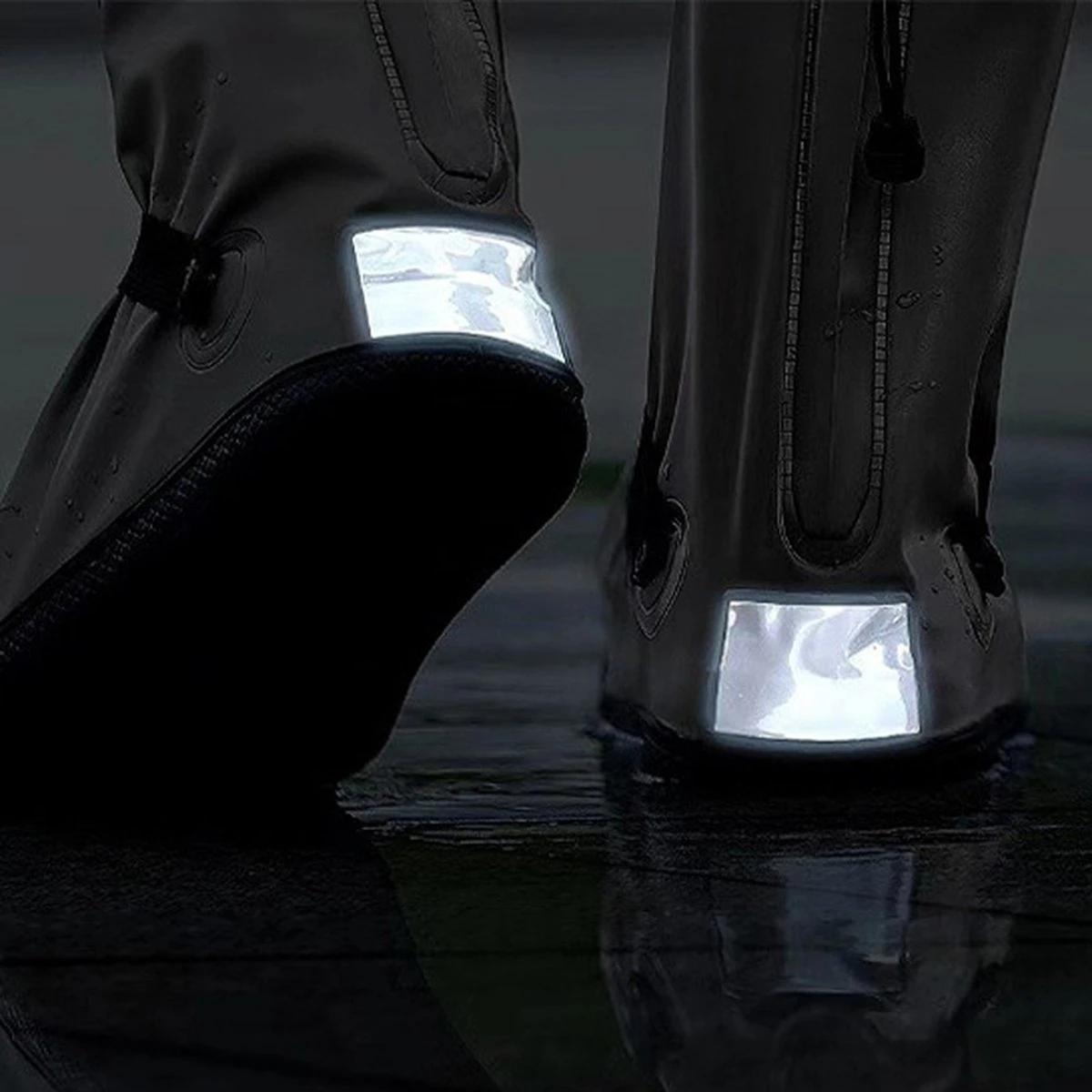 Merkloos Regen Overschoenen - Schoencover - Type: 2 - Bruin - Maat 44/45 4 Merkloos Regen Overschoenen - Schoencover - Type: 2 - Bruin - Maat 44/45 - Afbeelding 2