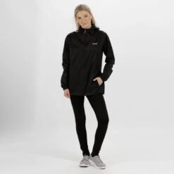Regatta Pack-It II Regenjas - Maat 44 - Vrouwen - Zwart -Bol 1200x1200 1797