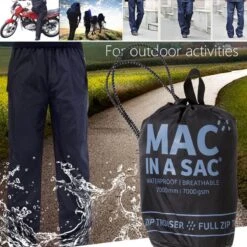 Mac In A Sac Regenbroek - Maat XL - Unisex - Zwart 19 Mac In A Sac Regenbroek - Maat XL - Unisex - Zwart -Bol 1200x1200 1867