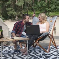 Bo-Camp - Urban Outdoor - Relaxstoel - Bloomsbury - L - Oxford Polyester - Grijs -Bol 1200x1200 191