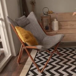 Bo-Camp - Urban Outdoor - Relaxstoel - Bloomsbury - L - Oxford Polyester - Grijs -Bol 1200x1200 192