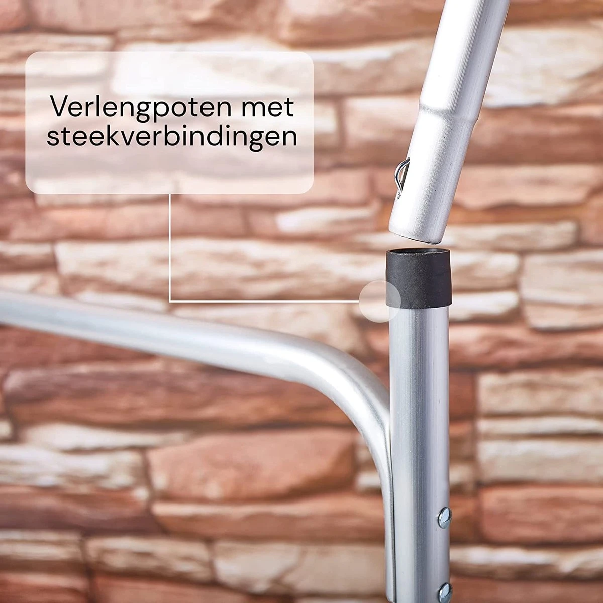 Liivo Aluminium Inklapbare Tafel - Campeertafel 75x55x60cm 9 Liivo Aluminium Inklapbare Tafel - Campeertafel 75x55x60cm - Afbeelding 7