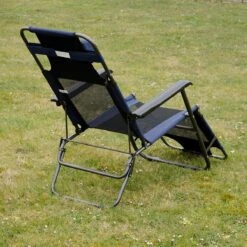 Ligstoel 180x60cm - Opvouwbaar Campingstoel Ligbed Strandstoel Tuinstoel Vouwligstoel Blauw -Bol 1200x1200 223