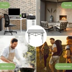 Campingtafel Inklapbaar En Opvouwbaar - Kampeertafel - Lichtgewicht Hittebestendig 16 Campingtafel Inklapbaar En Opvouwbaar - Kampeertafel - Lichtgewicht Hittebestendig -Bol 1200x1200 242