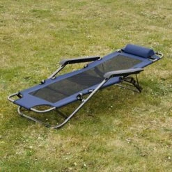 Ligstoel 155x60cm - Opvouwbaar Campingstoel Ligbed Strandstoel Tuinstoel Vouwligstoel Blauw 34 Ligstoel 155x60cm - Opvouwbaar Campingstoel Ligbed Strandstoel Tuinstoel Vouwligstoel Blauw -Bol 1200x1200 273