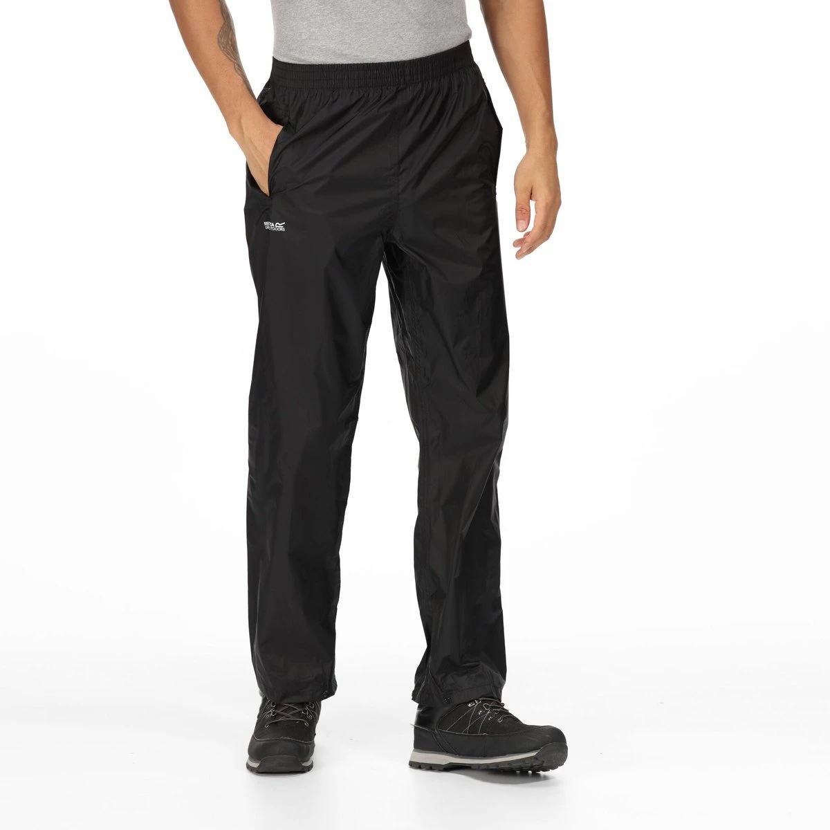 Regatta Pack-It Outdoorbroek - Regenbroek - Heren - XL - Zwart 5 Regatta Pack-It Outdoorbroek - Regenbroek - Heren - XL - Zwart - Afbeelding 3