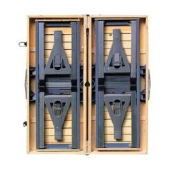 Merkloos Deuba Picknicktafel Campingtafel - Opvouwbaar Voor 4 Personen - Hout En Aluminium -Bol 1200x1200 313