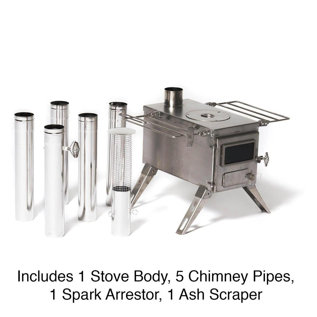 Winnerwell Nomad Cook Camping Houtkachel - Medium 7 Winnerwell Nomad Cook Camping Houtkachel - Medium - Afbeelding 5