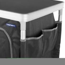 Campart Campingkast CU-0719 – Opvouwbaar En Verstelbaar - 4 Verstelbare Poten - 3 Lagen - Aluminium Frame - Grijs 22 Campart Campingkast CU-0719 – Opvouwbaar En Verstelbaar - 4 Verstelbare Poten - 3 Lagen - Aluminium Frame - Grijs -Bol 1200x1200 358